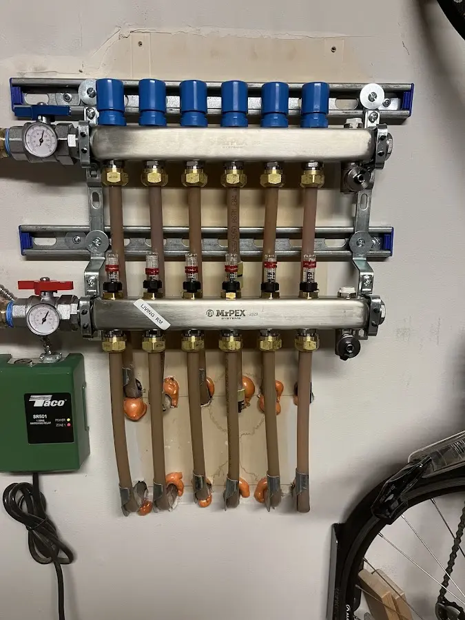 Plumber performing Water Heater Repair at a residential property in West Odessa